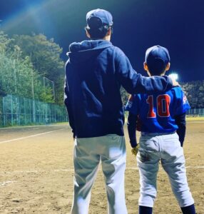 名倉潤　渡辺満里奈　子供　息子　学校　高校野球